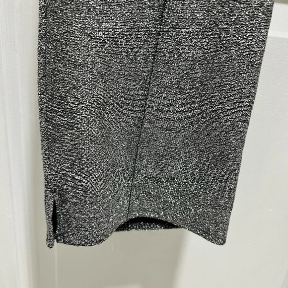Zara Metallic High-Waisted Pants Size Small - Picture 7 of 9